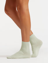 Fine Cable Crew Sock
